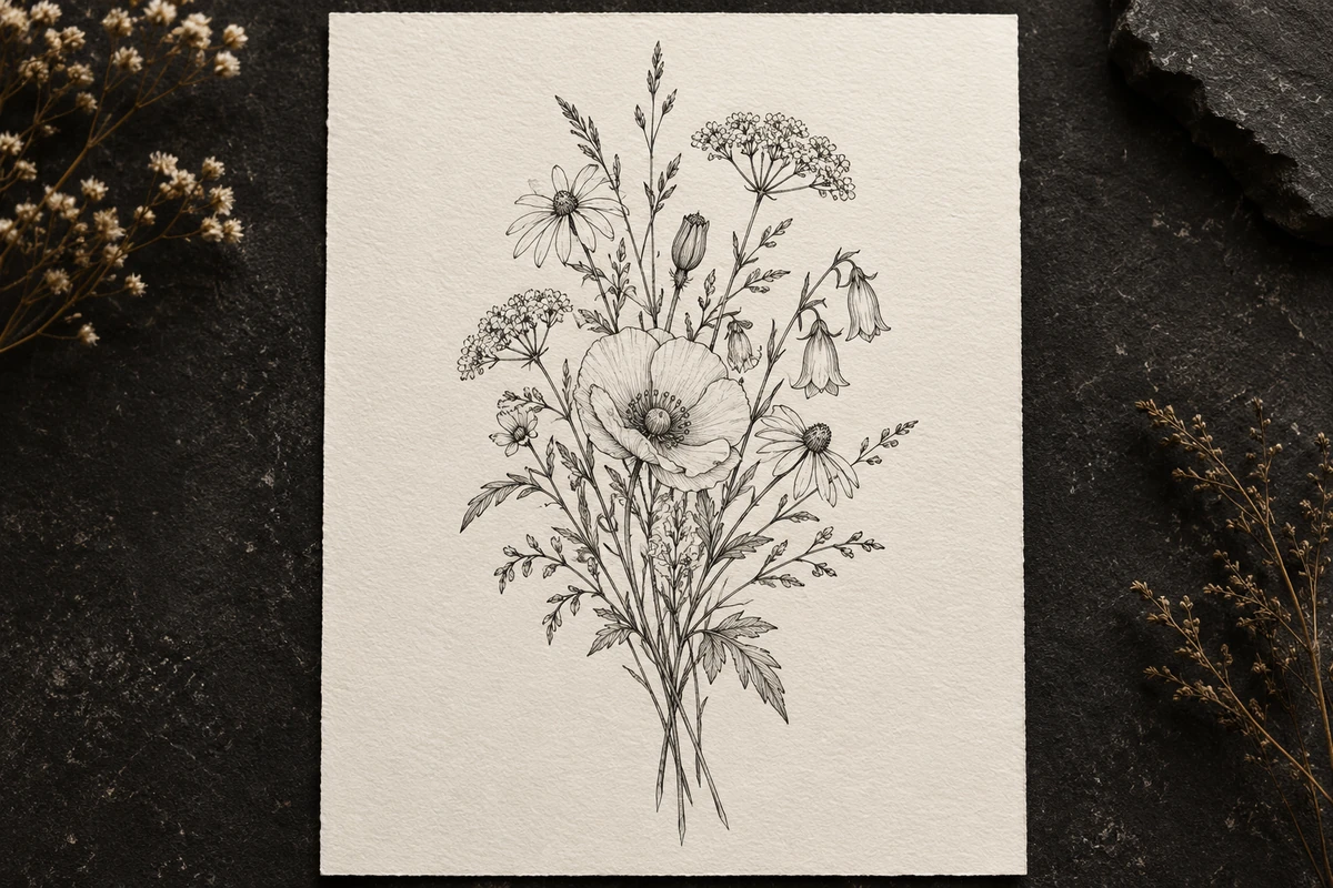Dibujo conceptual de Fine Line